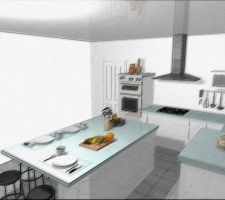 Cuisine côté porte