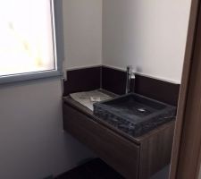 Evier salle d'eau