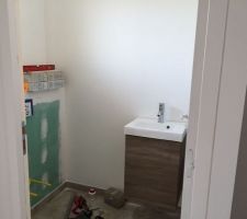 Lave main WC coin jour