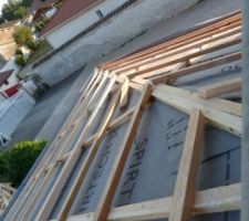 Vue film sous toiture