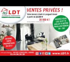 Ventes privées du lotissement