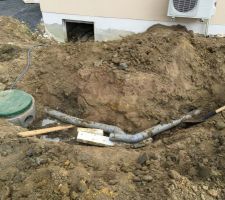 Raccordement du récupérateur de pluie à refaire