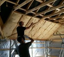 Isolation du toit