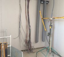Cellier chauffe eau compteur et vmc