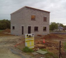Voici la maison maçonnerie finie