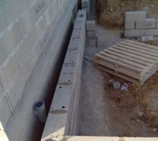 Vide sanitaire sur 3 rang d agglos