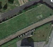 Vu aérienne du terrain