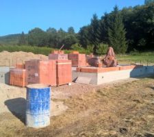 Coulage Dalle   1ère rangée