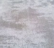 Fissure sous la chambre 2, mur en mitoyenneté