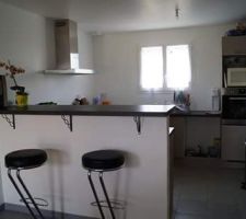 Pose du bar fini