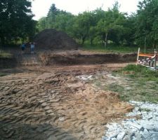Terminé pour le terrassement principal