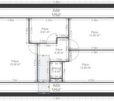 Plan du 1er etage non définitif