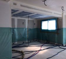 Ravoirage isolant (mousse polyuréthane) pour plancher chauffant