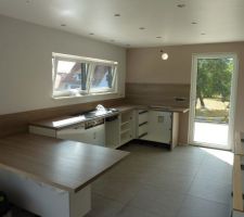 Installation de la cuisine