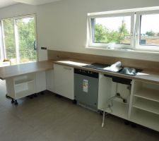 Installation de la cuisine
