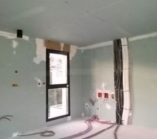 Plaquage plafond