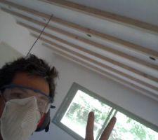 Prépa plafond cuisine