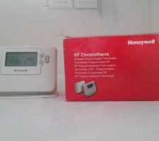 Thermostat baladeur qui nous permettra de le mettre à l'étage quand nous installerons le poêle à pellets