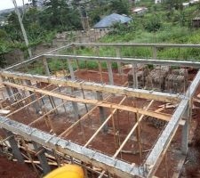 Poteaux et poutres RDC