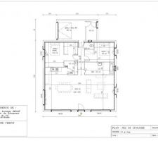 Plan de notre maison , encore 2 ou 3 trucs à rectifier et ce sera bon..