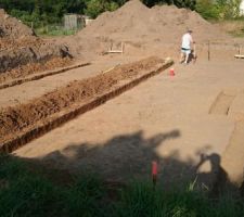Fouille pour fondation