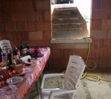 Premier barbec a la maison
Avec le vent bcp de vent