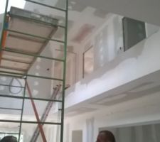 Trémie sur salle à manger