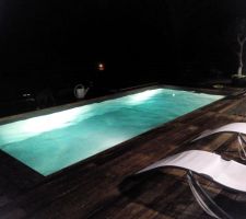 Piscine nuit