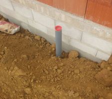 Drain pour le sous sol