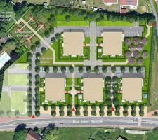 Projet Promogim Les jardins du carmel Longvic