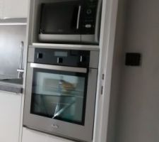 Meuble haut en entrant