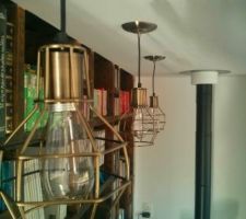 Les lampes du meuble