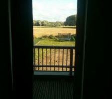 Vue de la chambre du plus petit