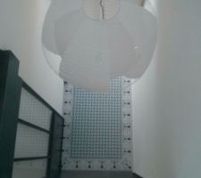 L'entrée vu du haut