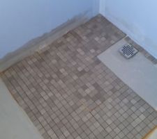 Douche a l'italienne 
essai pose