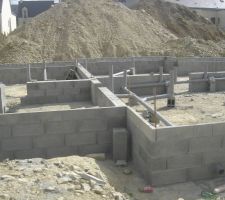 &Eacute;l&eacute;vation vide sanitaire Garage