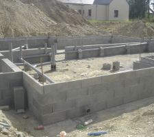 &Eacute;l&eacute;vation vide sanitaire s&eacute;jour salon