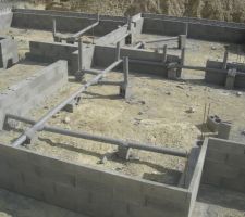 Elevation Vide sanitaire Chambre et cuisine