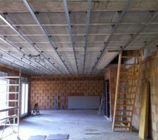 Préparation plafond RDC