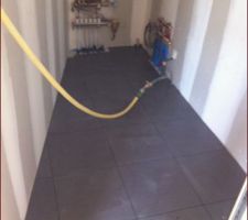 Carrelage placard / cellier