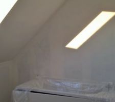 Jour 1 : Sous-couche de la salle de bain fait.