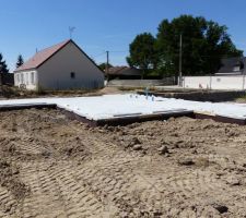 Remblais autour du sous-sol