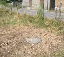 Voil&agrave; notre compteur d'eau en place