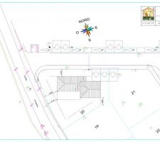 Plan du terrain 468 m2