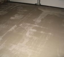 Dalle du garage