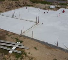 Dalle plancher bas sèche