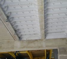 Vue plafond bureau RDC garage cellier