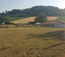 Partie sup&eacute;rieure du terrain. je me suis permis de la flouter car le vendeur du terrain y est pr&eacute;sent ;)