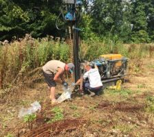 FORAGE POUR ETUDE DE SOL