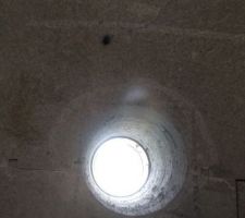 Forage pour entree d'air VMC